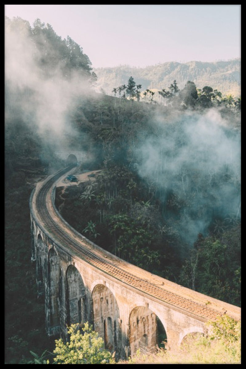 Negen Arch Bridge Sri Lanka poster