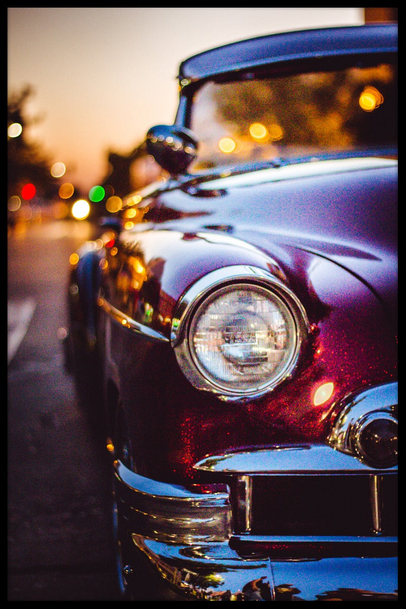 Oldtimer vintage verkeersposter