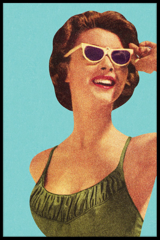 Retro mode tinten poster