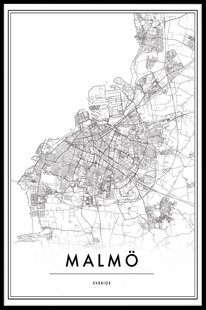 Items op de Malmö-kaart