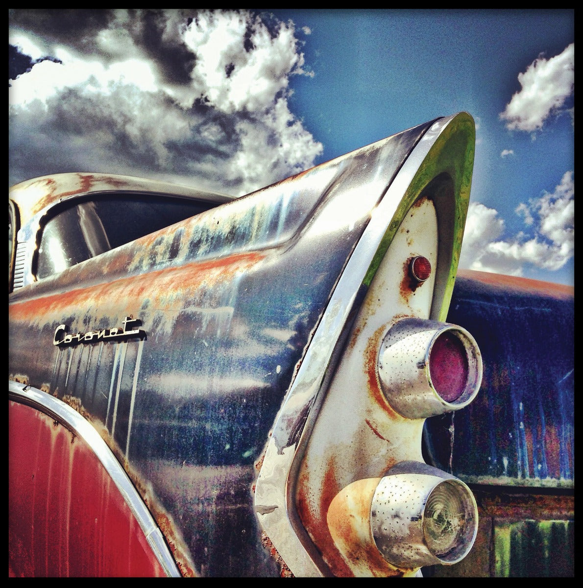 Oldtimer roest poster