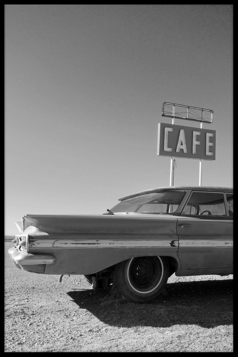 Cafe oldtimer posters
