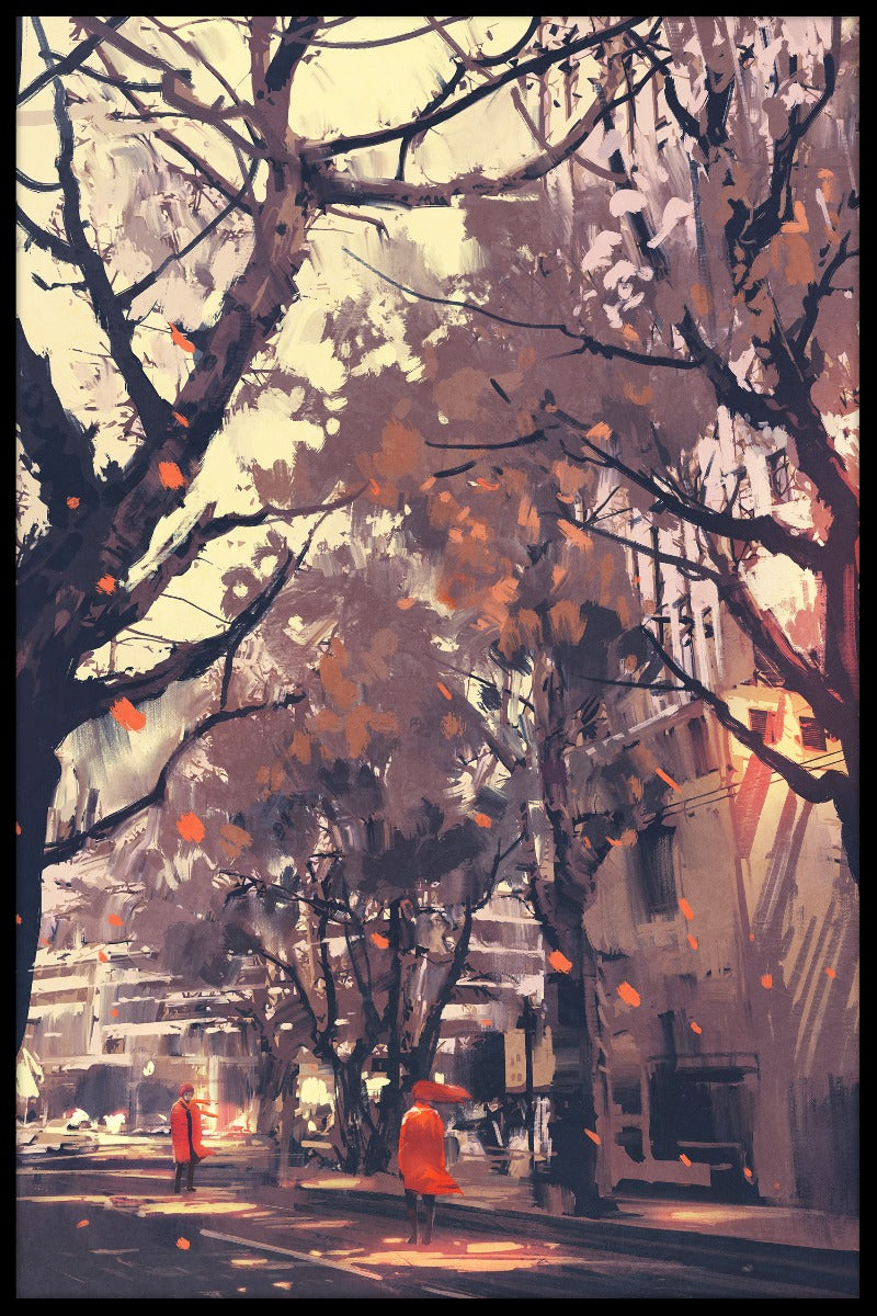 City Street Painting N04-records