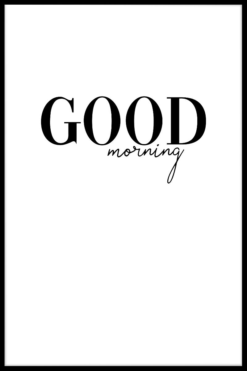 Goedemorgen-poster