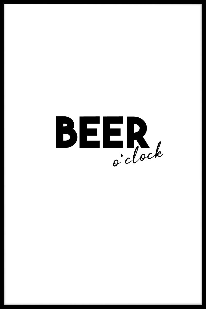 Bierklok poster