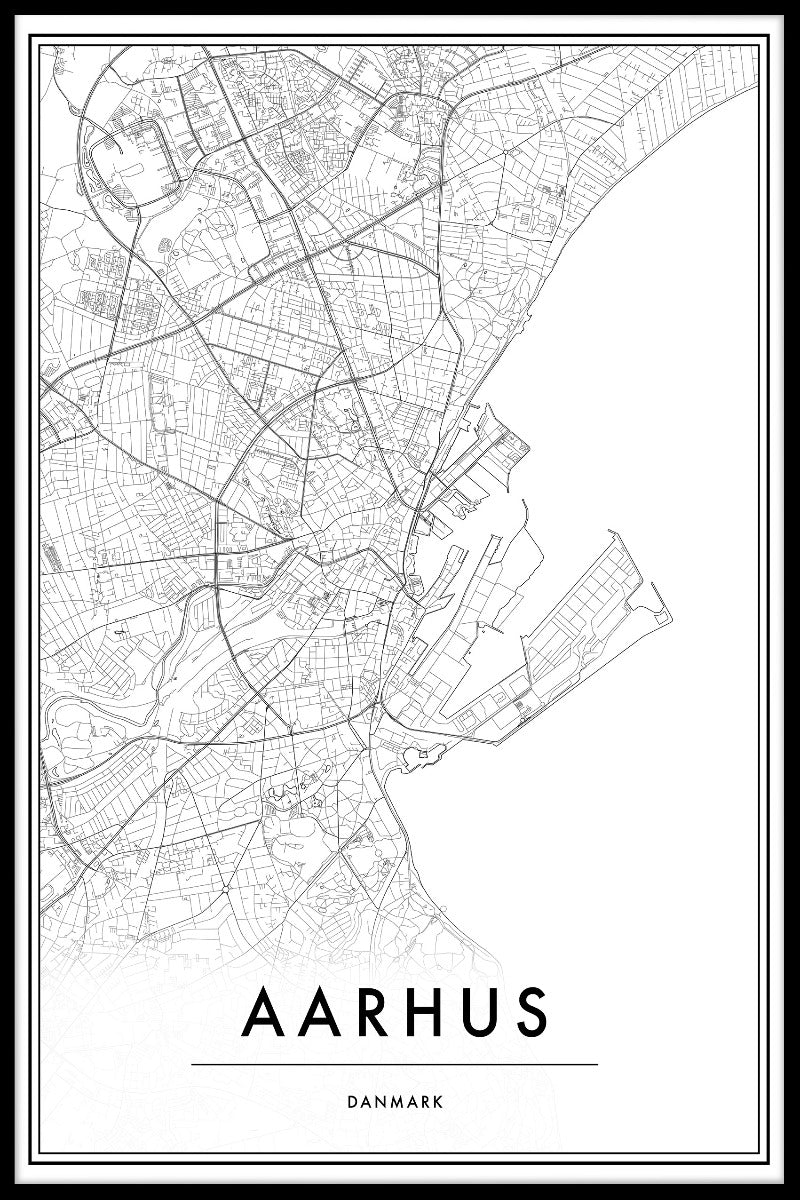 Kaartvermeldingen van Aarhus