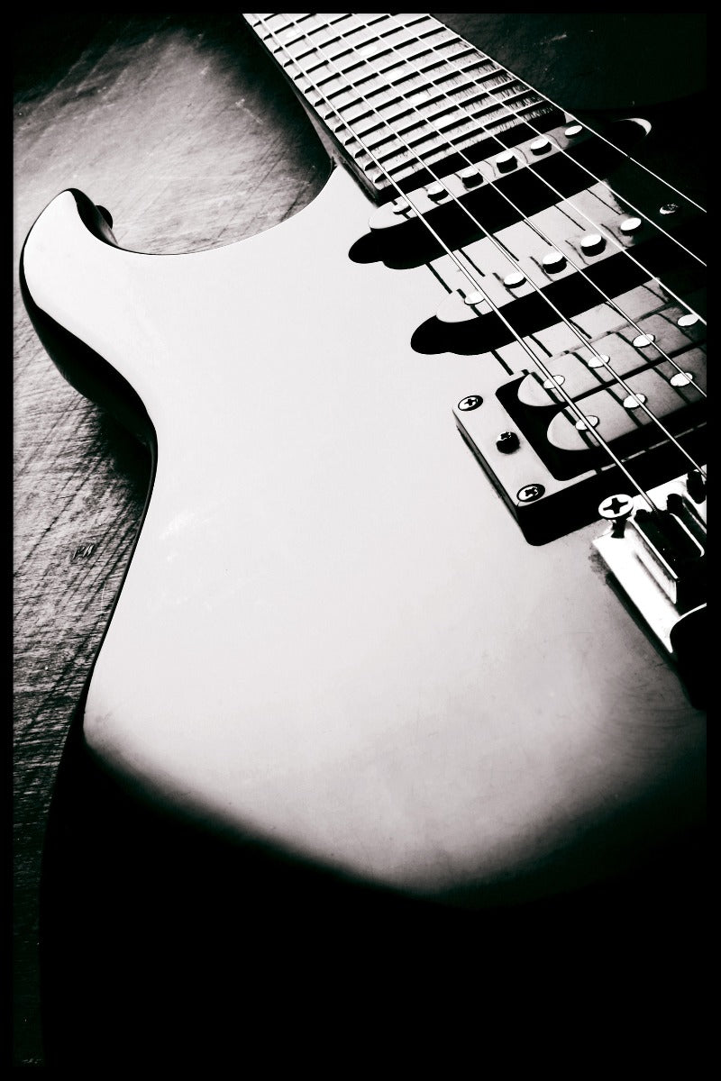 Elektrische gitaar poster-p