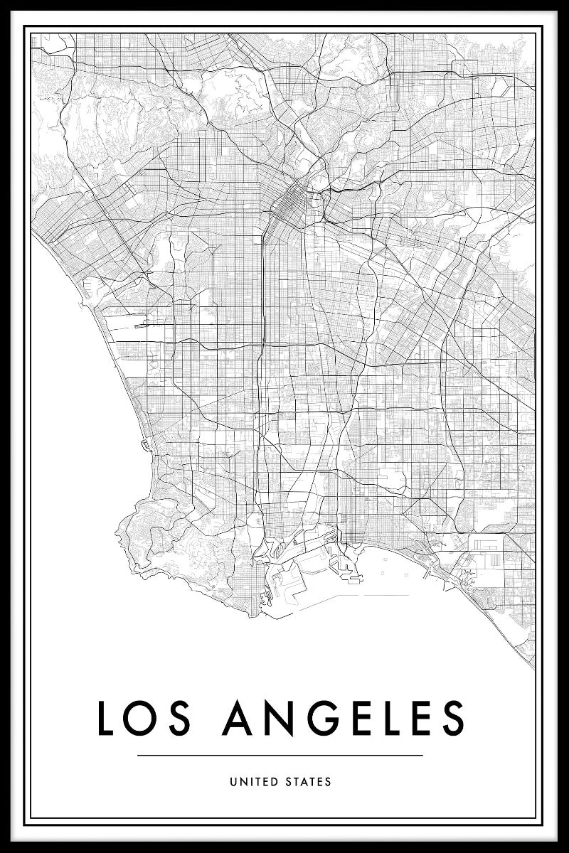 Kaartvermeldingen van Los Angeles