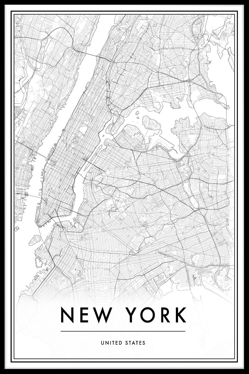 Kaartvermeldingen van New York
