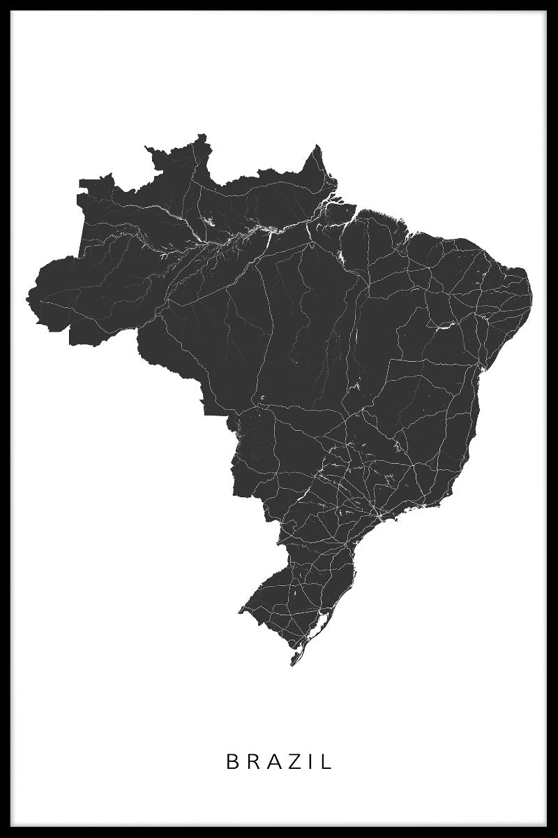 Items op de kaart van Brazilië