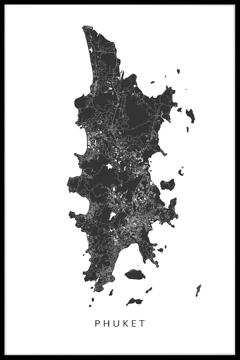 Items op de Phuket-kaart