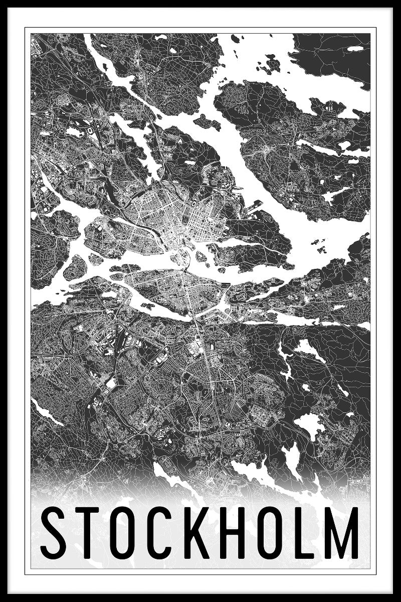 Stockholm kaart N02 items