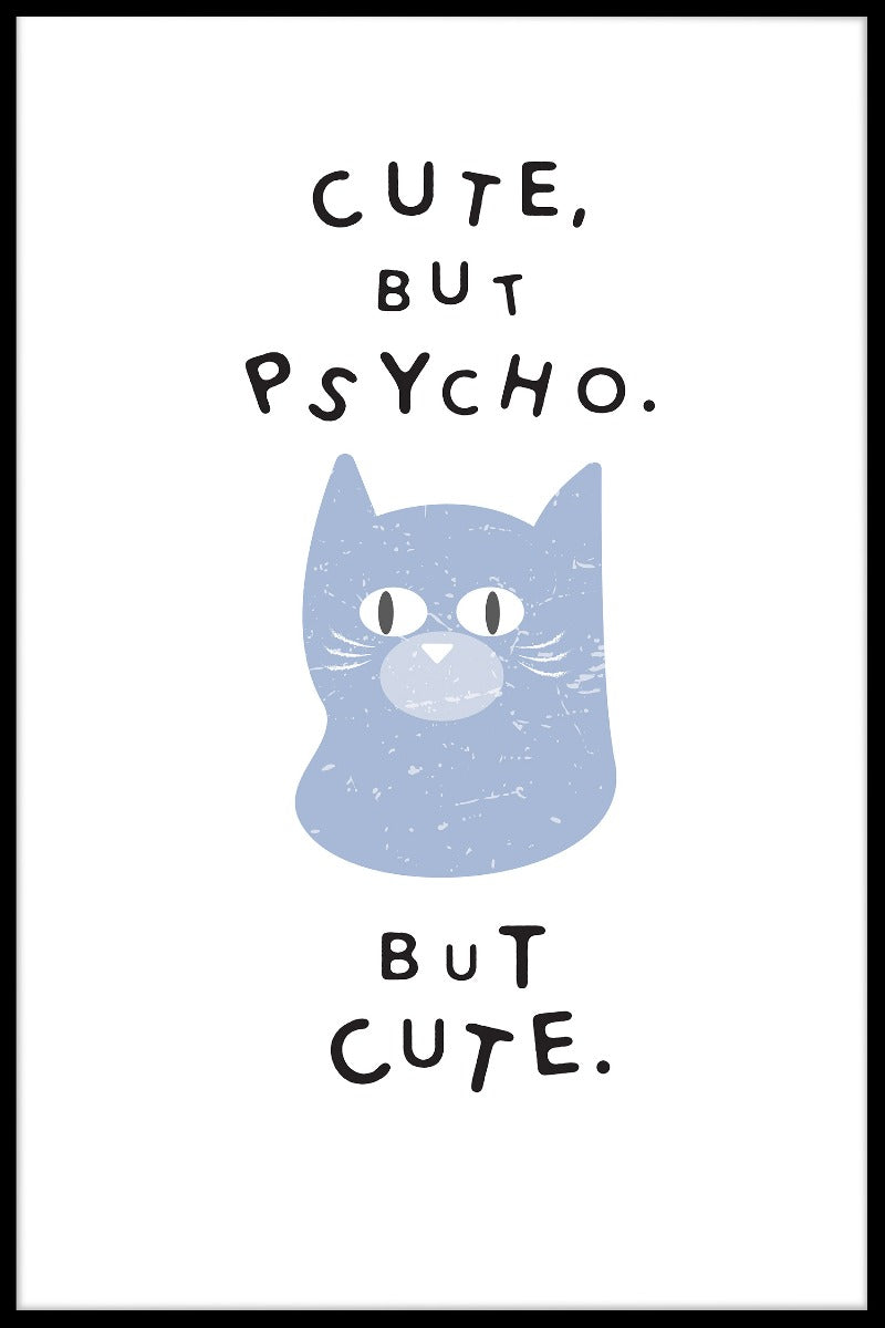 Leuke Psycho N02-poster