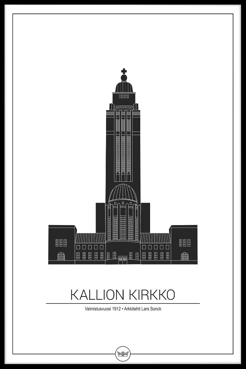Kallio kerk Helsinki posters