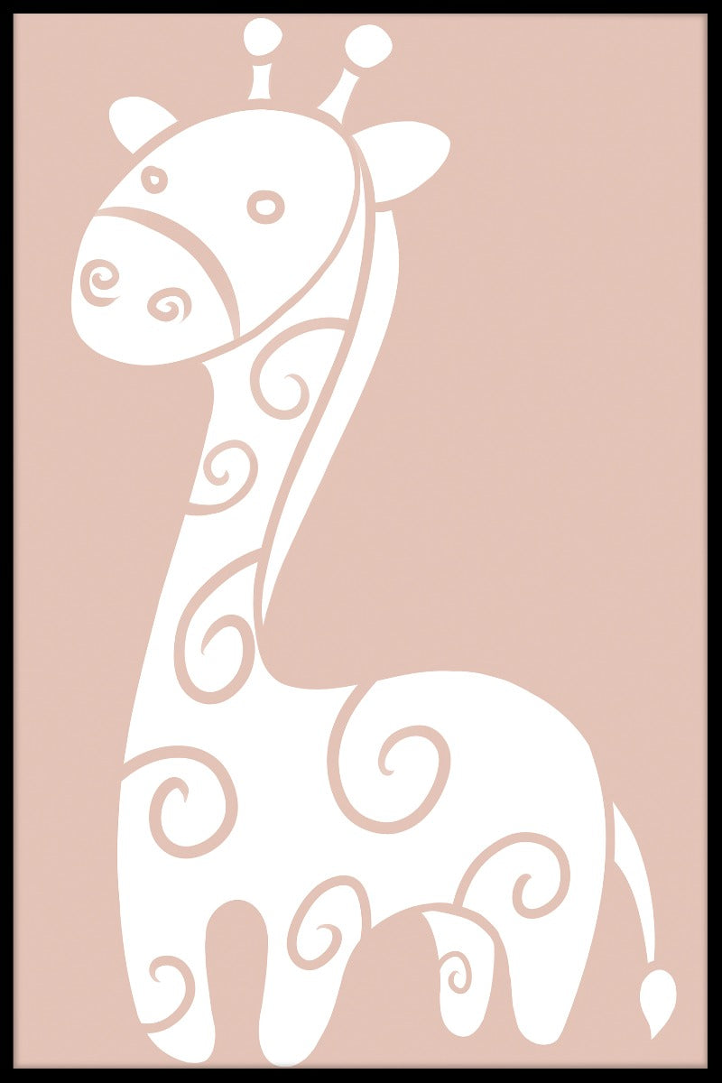Leuke posters met giraffen