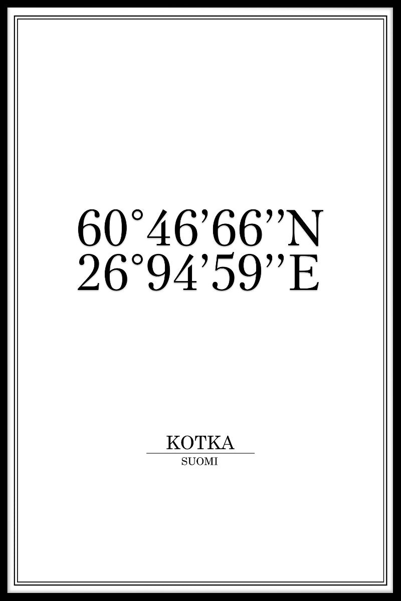 Kota coördineert records