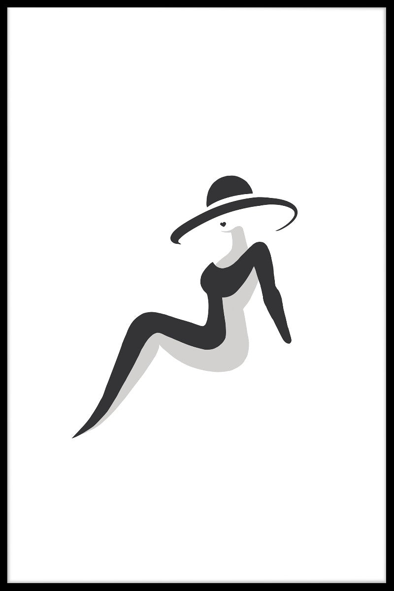 Mode grafische kunstposter