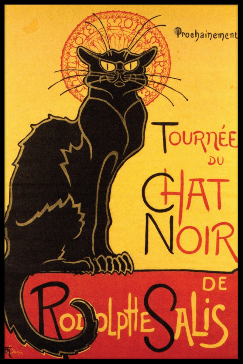 Chat Noir vintage poster