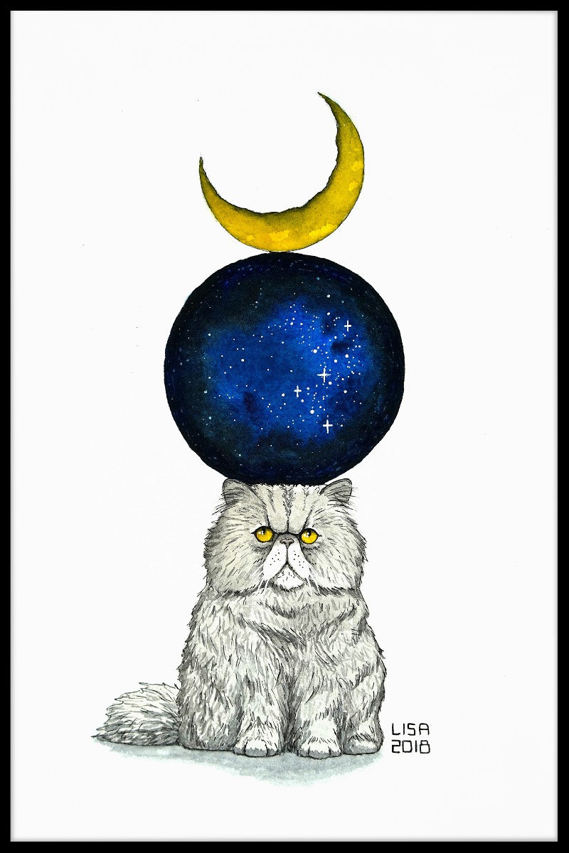 Cosmic Monday kattenposters