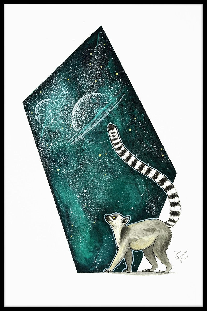 Kosmische Maki-poster