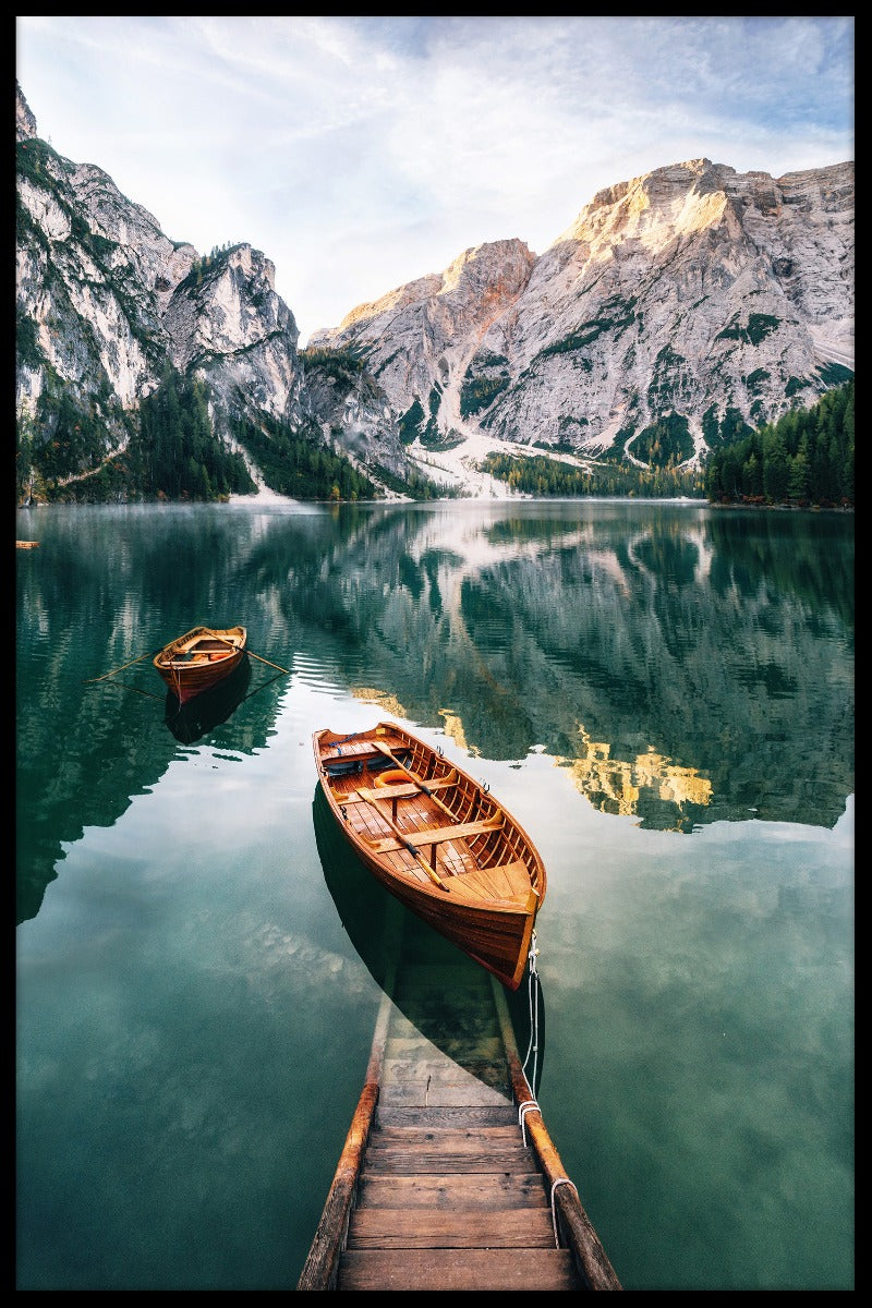 Dolomietenmeer Houten boten artikelen
