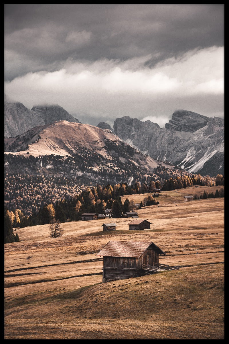 Herfst Alpen poster