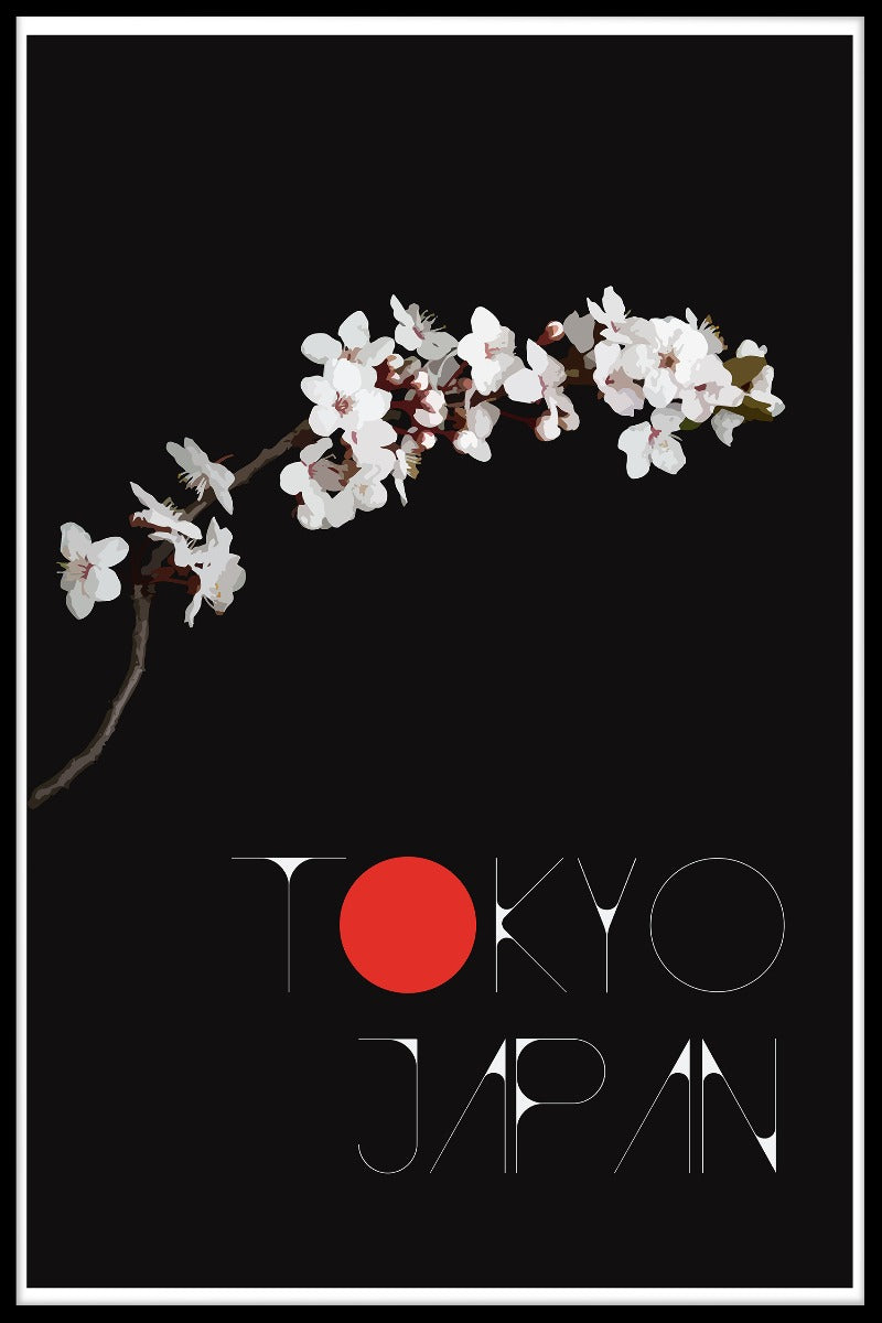 Tokyo Japan bloemenposters