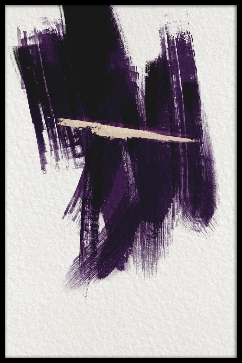 Paint Strokes abstracte poster