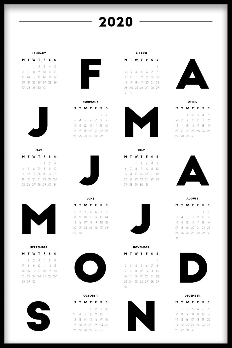 Kalender N01-vermeldingen