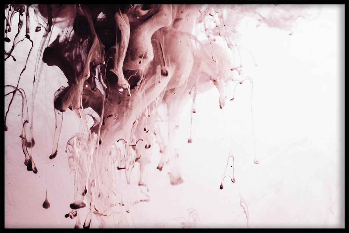 Perfecte roze N03-poster