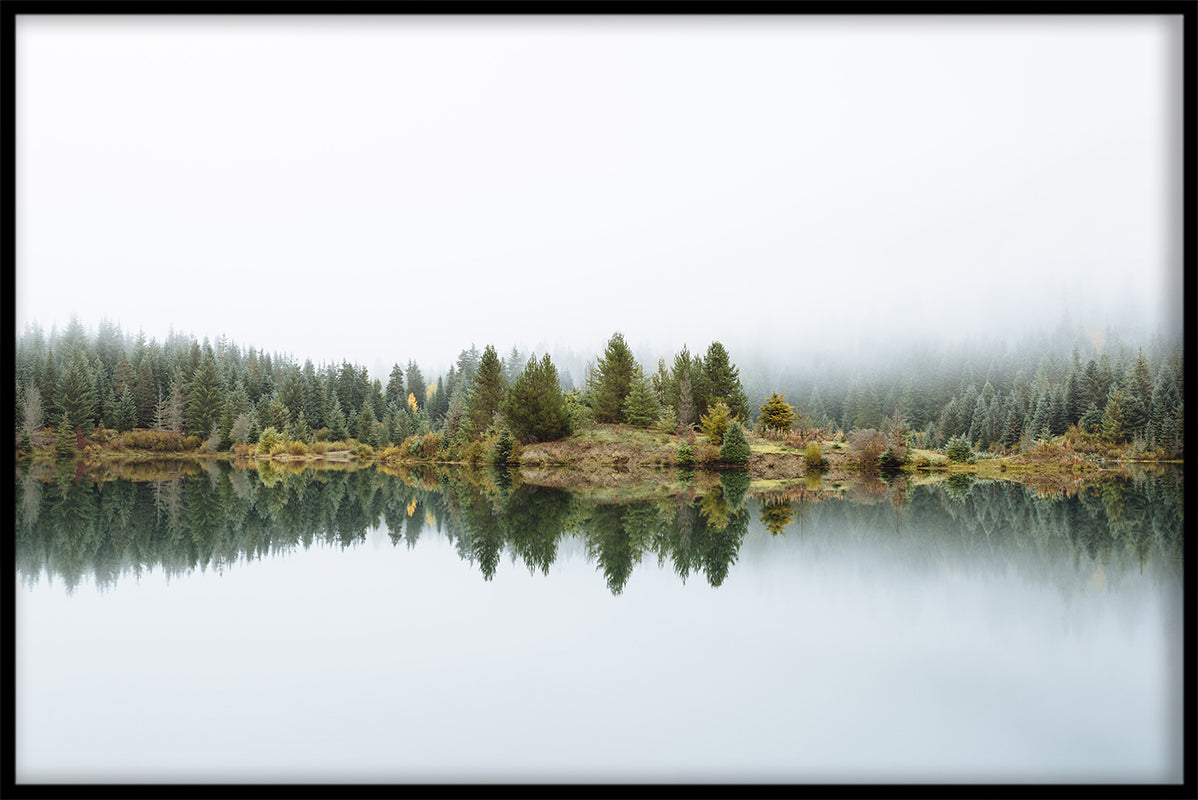 Scandinavische Winter N02-poster