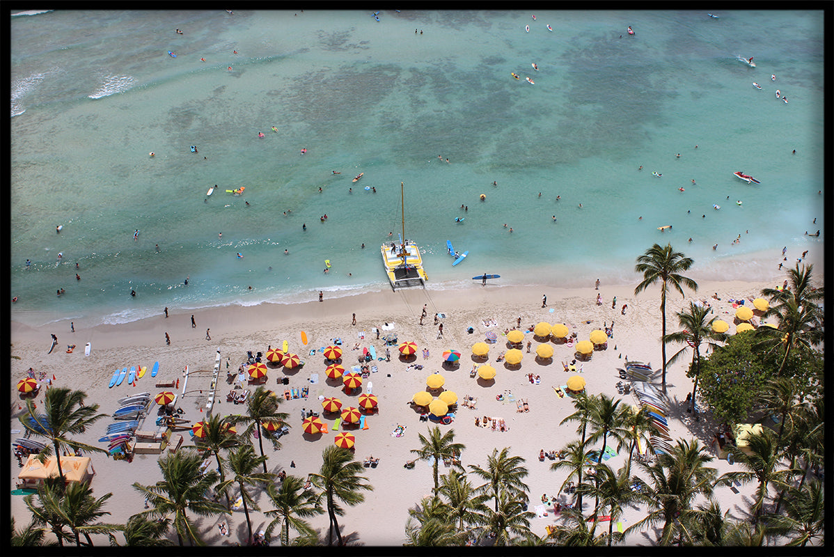 Vintage strandposter