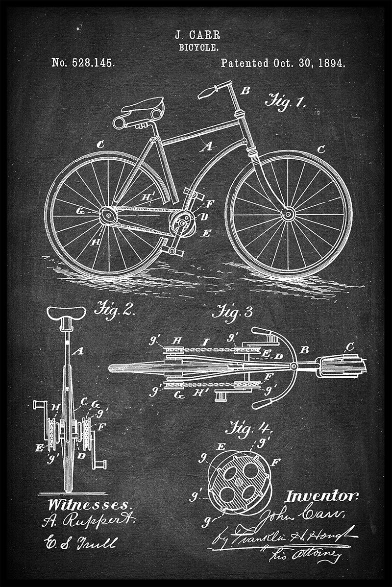 Patenten op fietsen