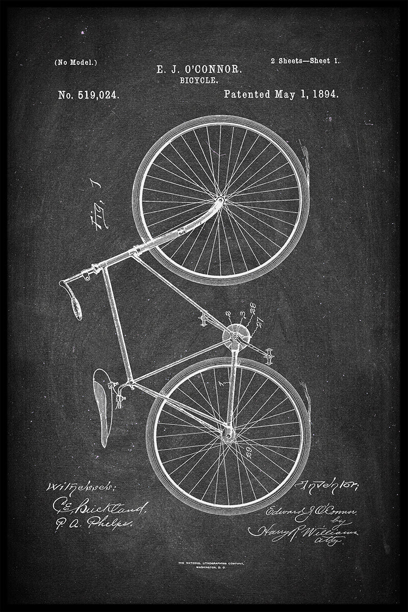 Fiets patent N02 vermeldingen