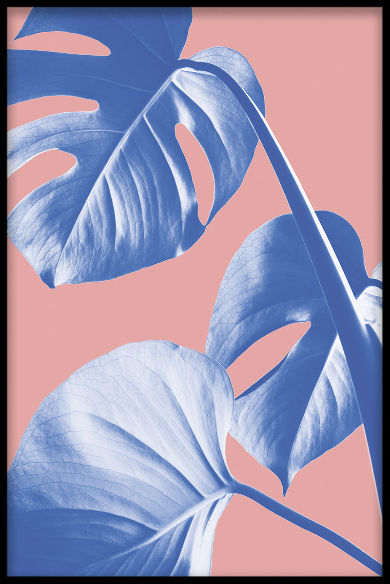 Abstracte Monstera N05-poster