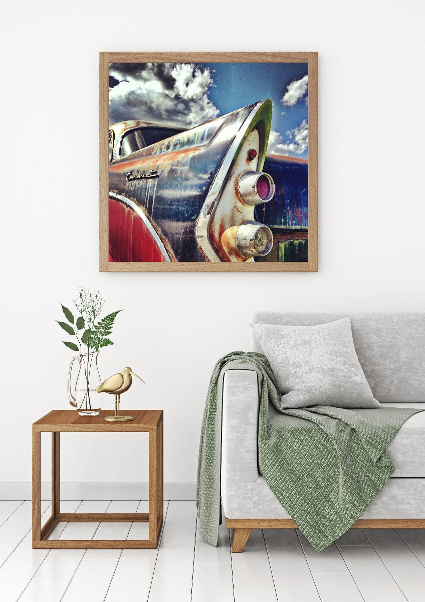 Oldtimer roest poster