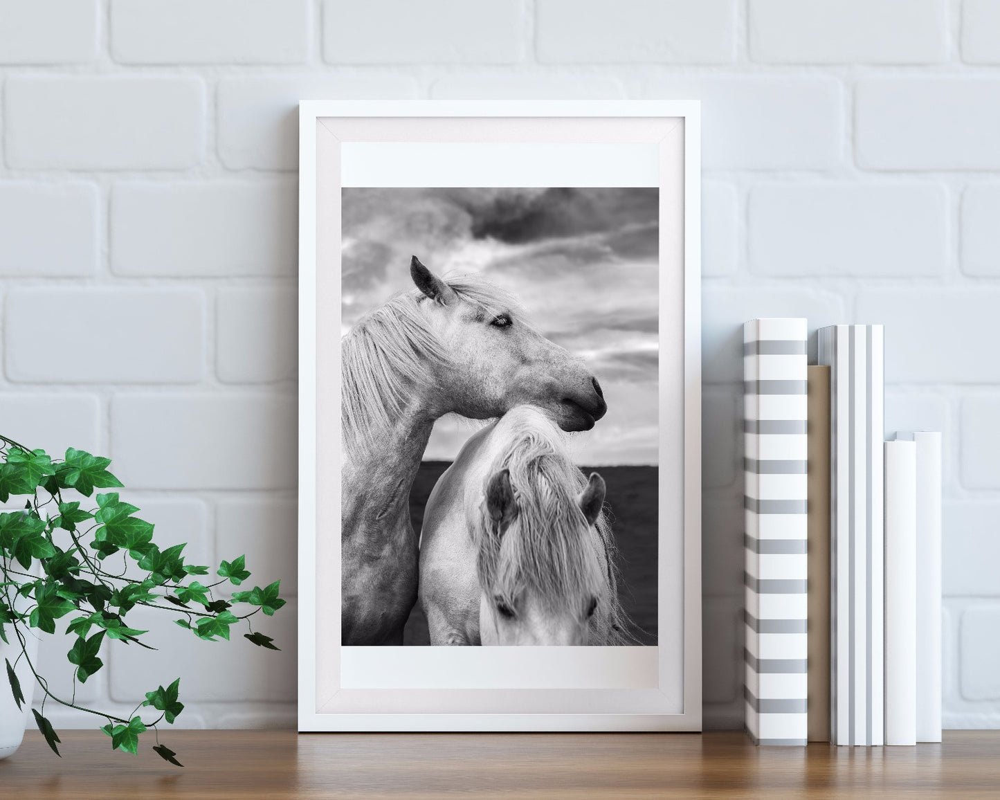 Paarden in de Posters van het Portret van Schotland