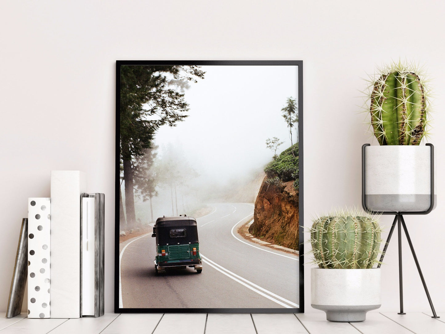 Sri Lanka Tuk Tuk op bergingang