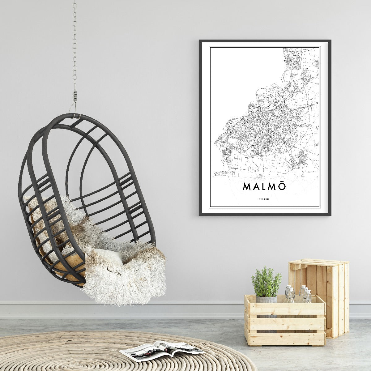 Items op de Malmö-kaart