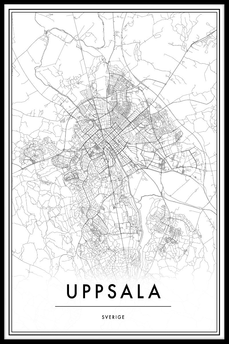 Kaartvermeldingen van Uppsala
