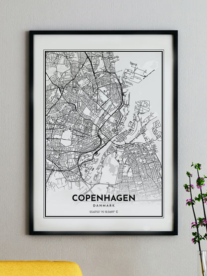 Copenhagen Kartposter