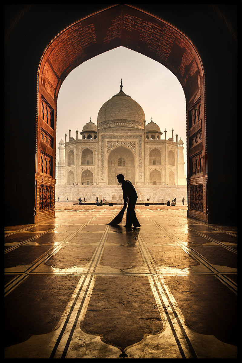  Taj Mahal Cleaner Poster-p