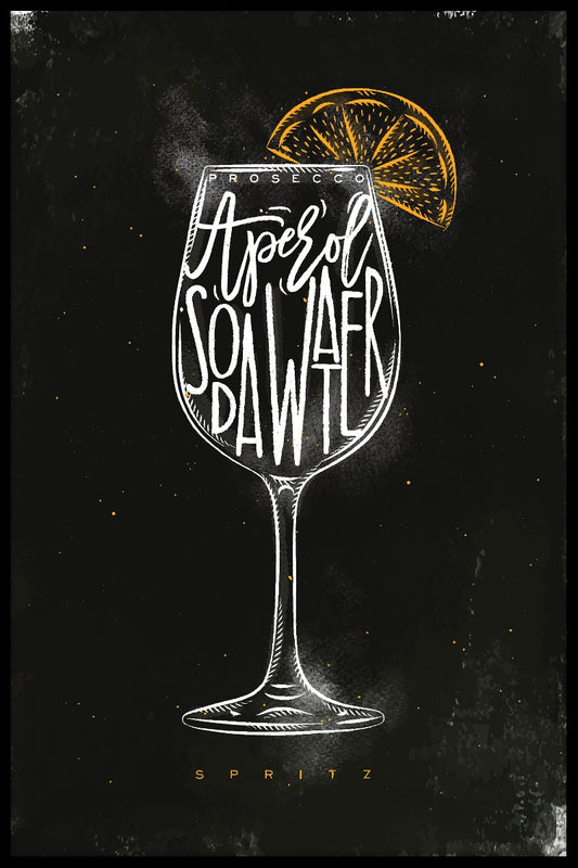  Spritz Cocktail-poster