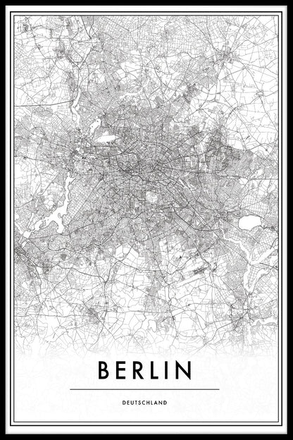  Items op de kaart van Berlijn Duitsland
