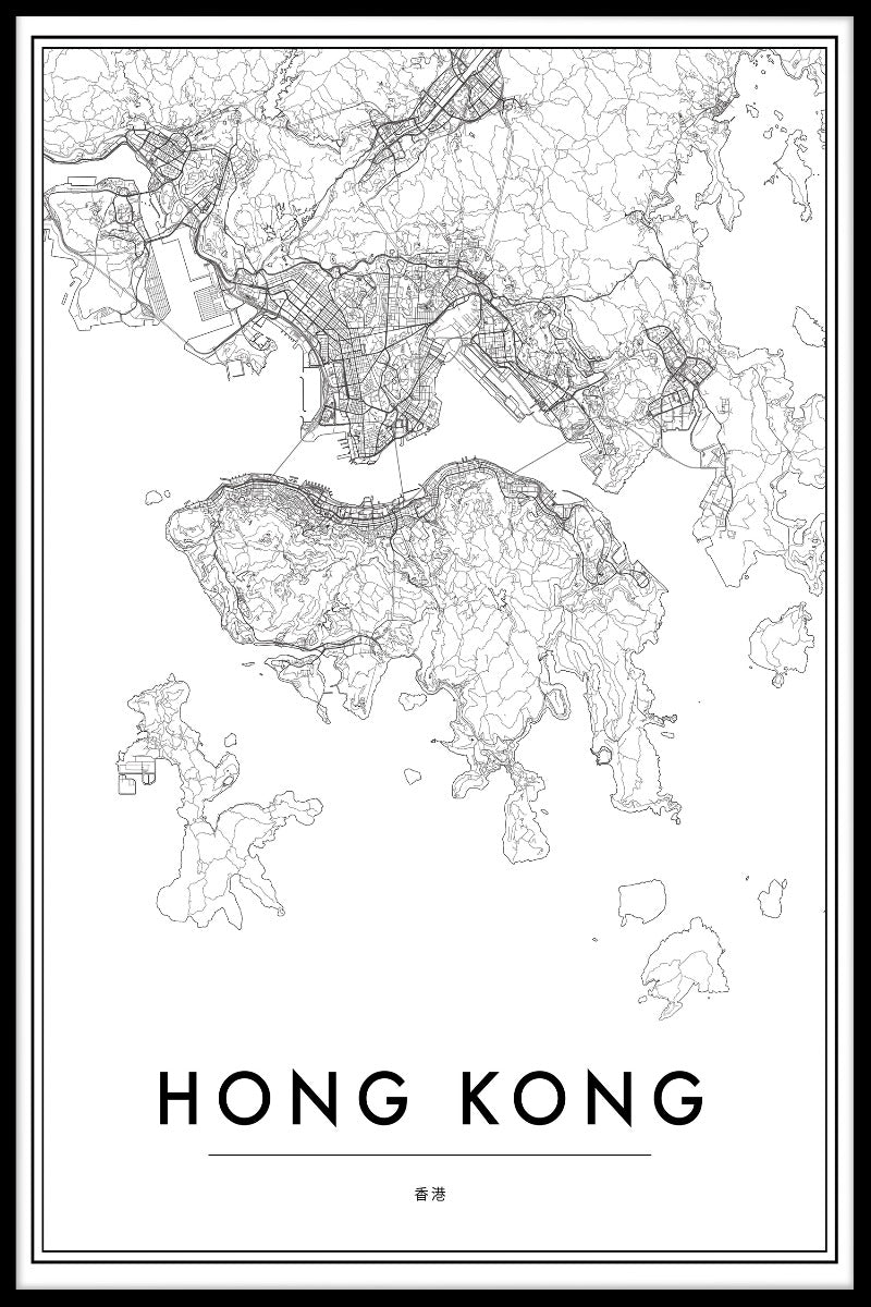  Kaartvermeldingen van Hong Kong