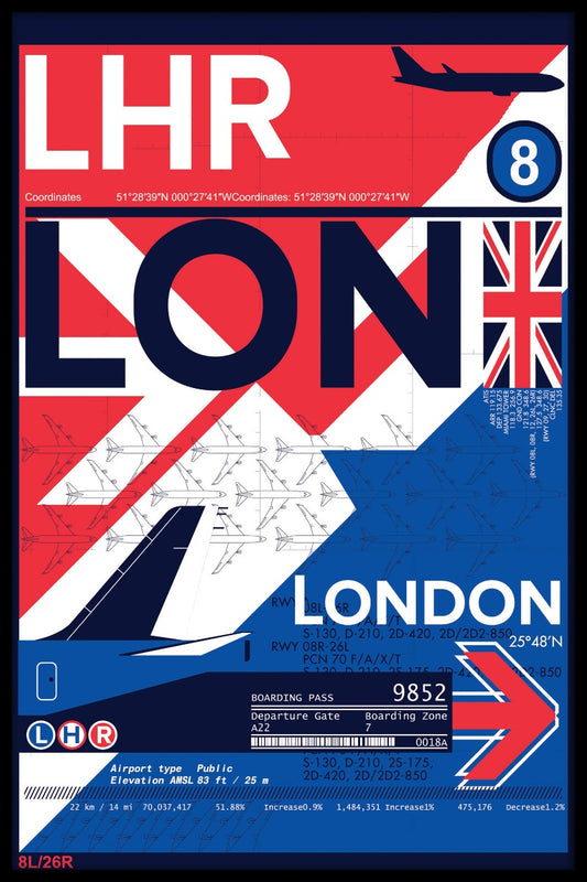  LHR London Airport-kaartjes
