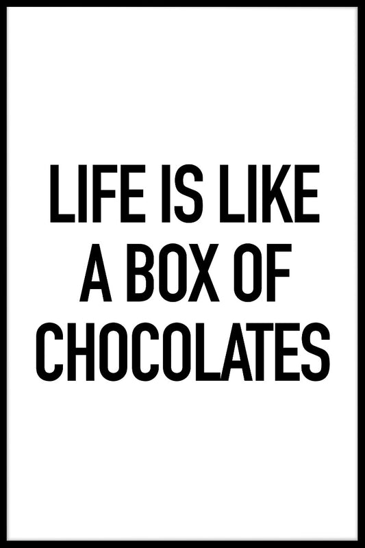  Chocoladedoos poster