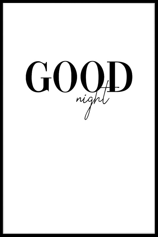  Welterusten poster