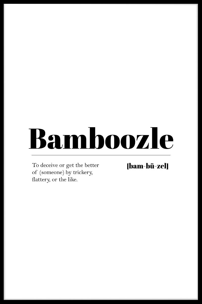  Bamboozle-poster