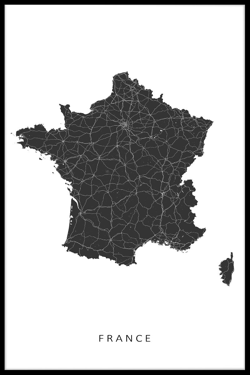  Items op de kaart van Frankrijk